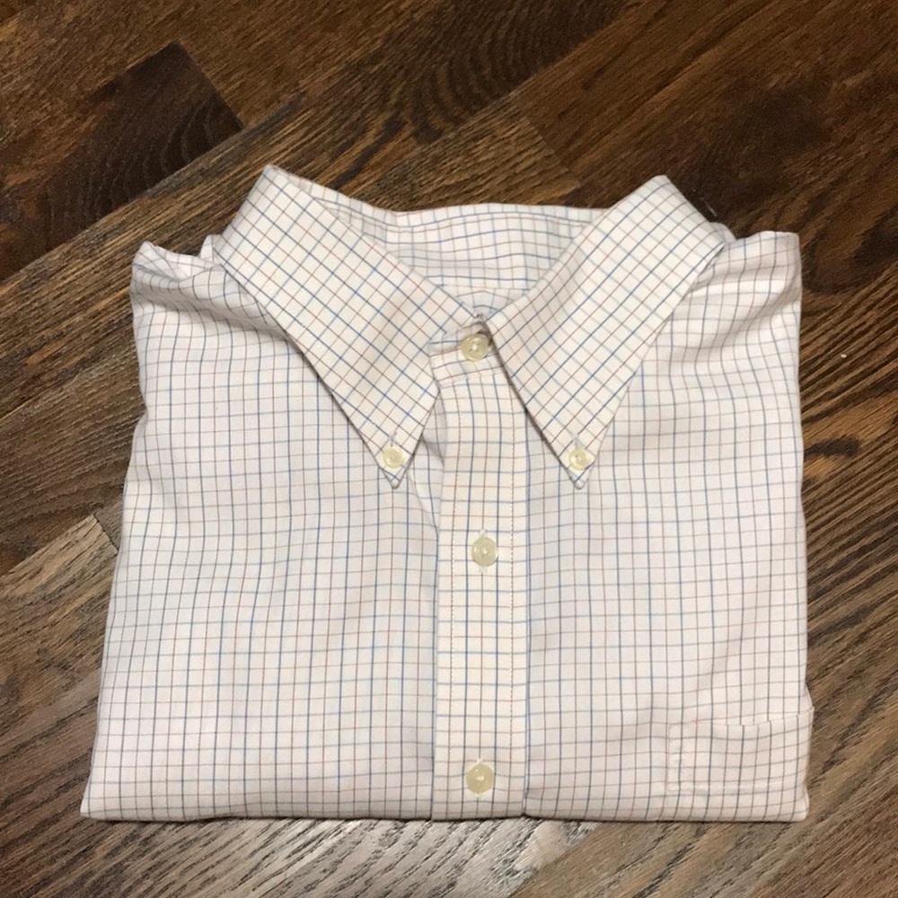 Lands End dress shirt 16-1/2x35. Like new